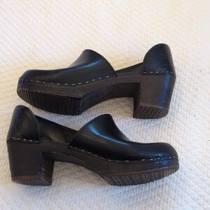 Sandgrens Brett High Closed-Back Clogs Black Size 39 (8-8.5 US)